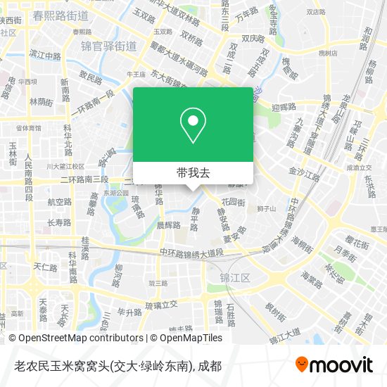 老农民玉米窝窝头(交大·绿岭东南)地图