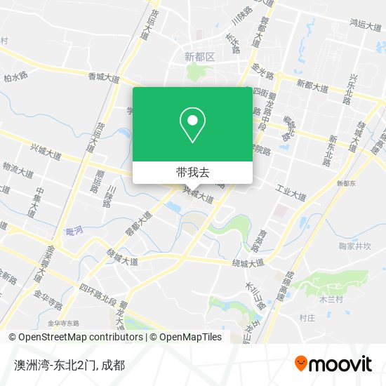 澳洲湾-东北2门地图