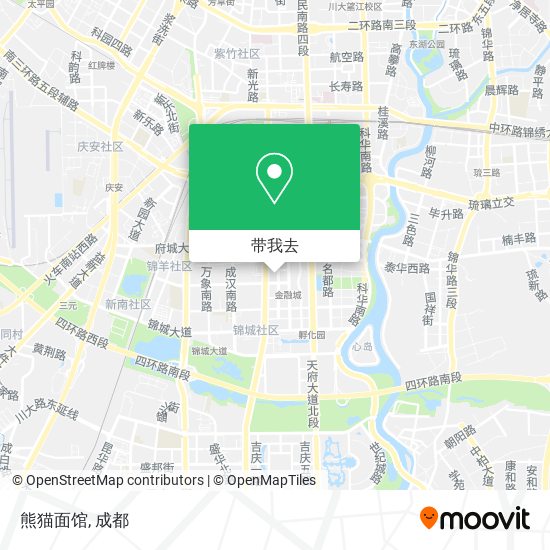 熊猫面馆地图