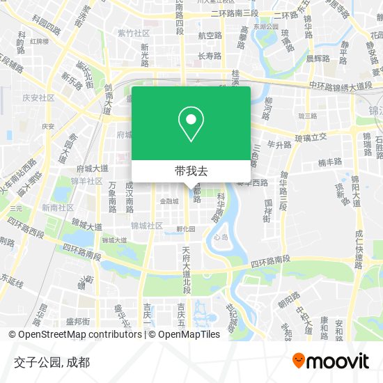 交子公园地图