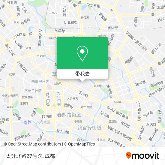 太升北路27号院地图