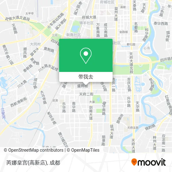 芮娜皇宫(高新店)地图