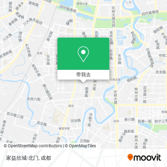 家益欣城-北门地图