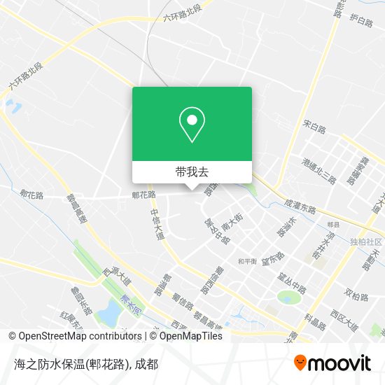海之防水保温(郫花路)地图