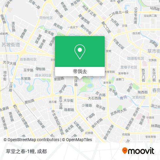 草堂之春-1幢地图