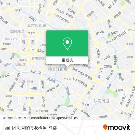 渔门不吐刺的青花椒鱼地图