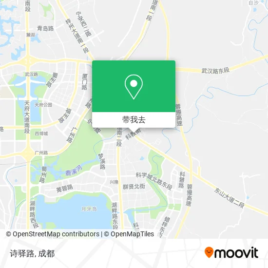 诗驿路地图