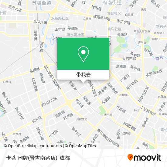 卡蒂·潮牌(晋吉南路店)地图