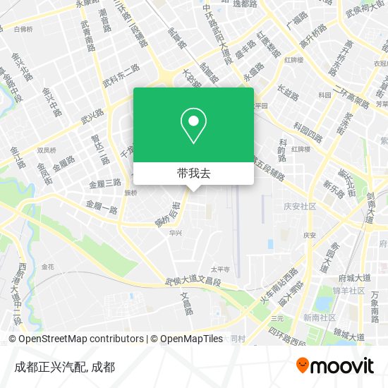 成都正兴汽配地图
