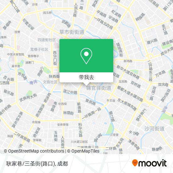耿家巷/三圣街(路口)地图