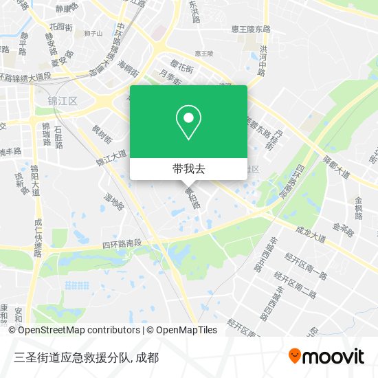 三圣街道应急救援分队地图
