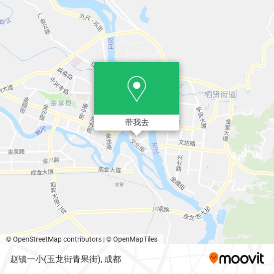 赵镇一小(玉龙街青果街)地图