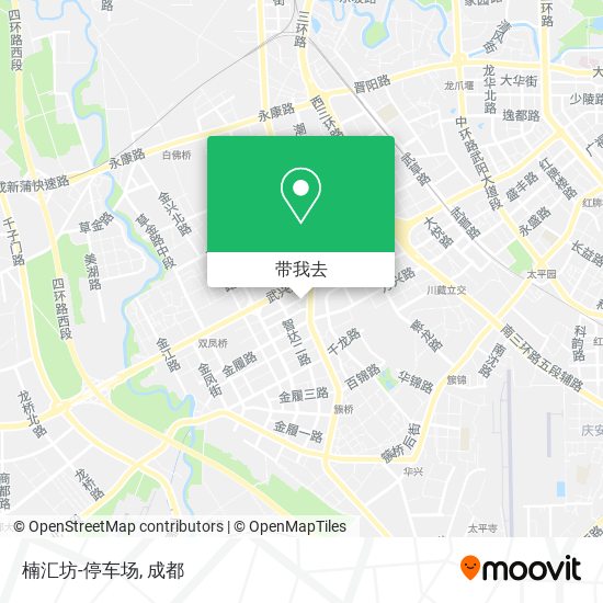 楠汇坊-停车场地图