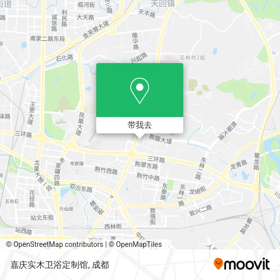 嘉庆实木卫浴定制馆地图