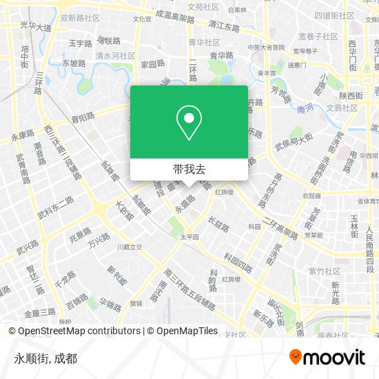 永顺街地图