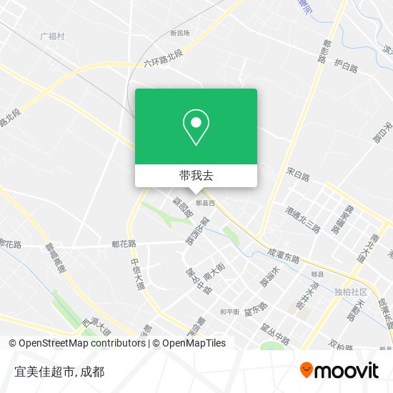 宜美佳超市地图
