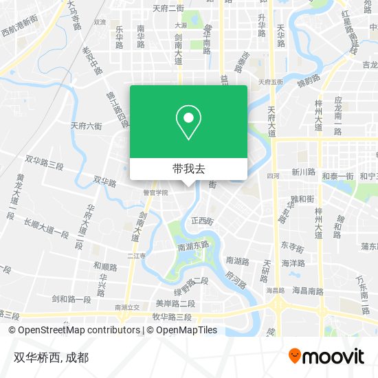 双华桥西地图