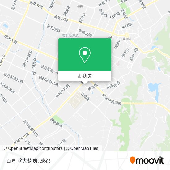 百草堂大药房地图