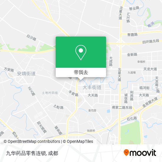 九华药品零售连锁地图