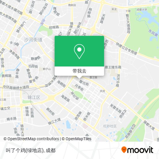 叫了个鸡(绿地店)地图