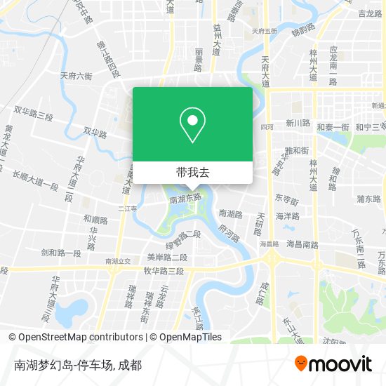 南湖梦幻岛-停车场地图