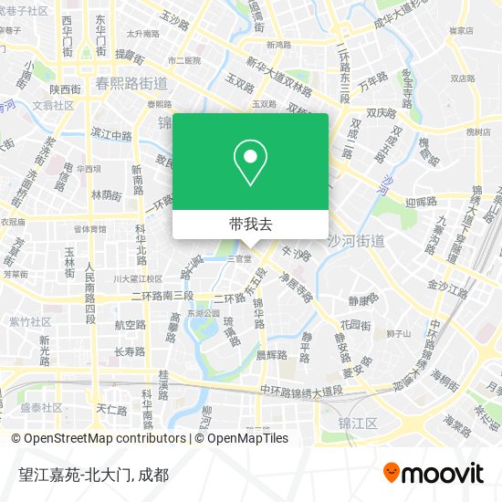 望江嘉苑-北大门地图