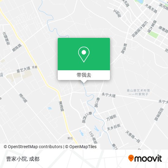 曹家小院地图
