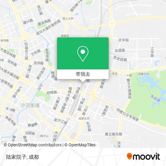 陆家院子地图