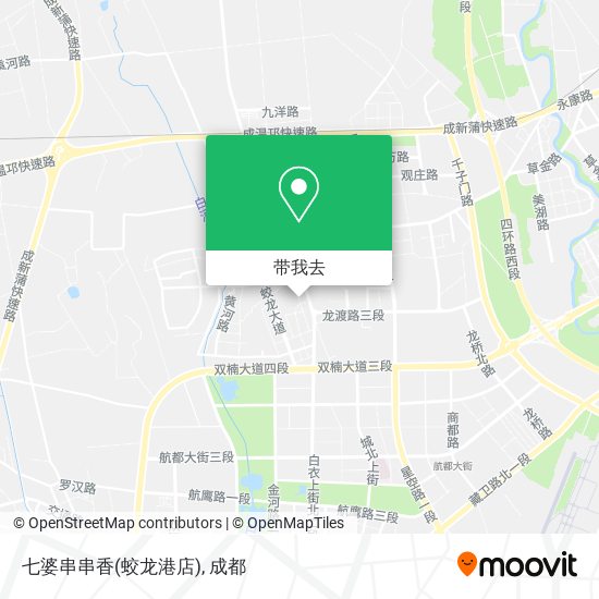 七婆串串香(蛟龙港店)地图