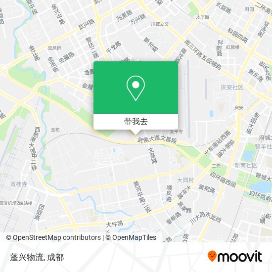 蓬兴物流地图