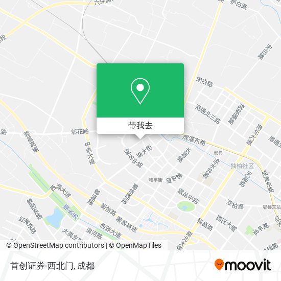 首创证券-西北门地图