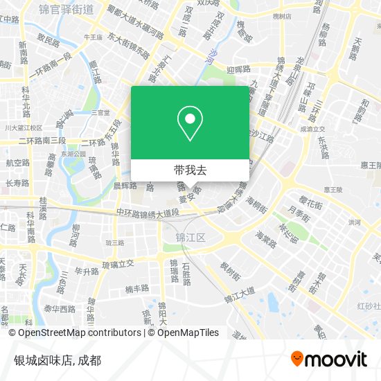 银城卤味店地图