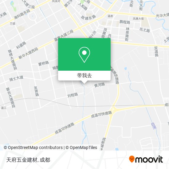 天府五金建材地图