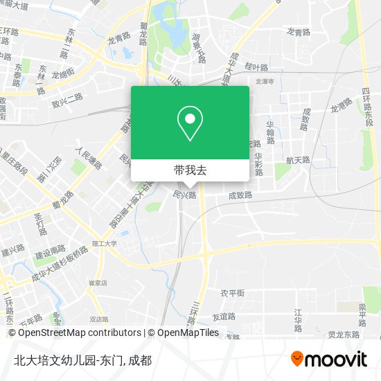 北大培文幼儿园-东门地图