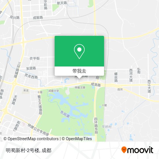 明蜀新村-2号楼地图