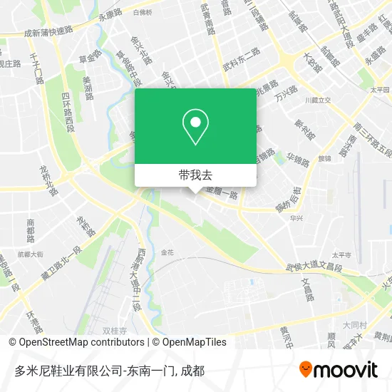 多米尼鞋业有限公司-东南一门地图