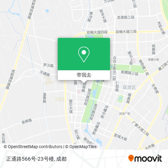正通路566号-23号楼地图