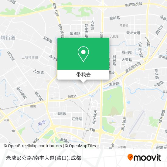 老成彭公路/南丰大道(路口)地图