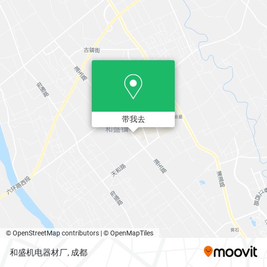 和盛机电器材厂地图