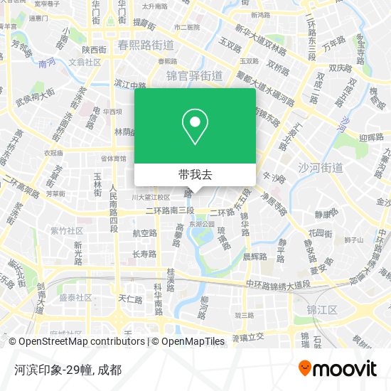 河滨印象-29幢地图