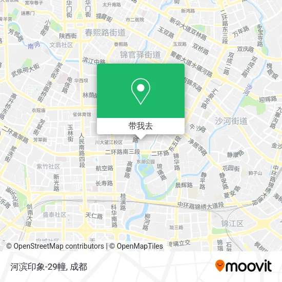 河滨印象-29幢地图