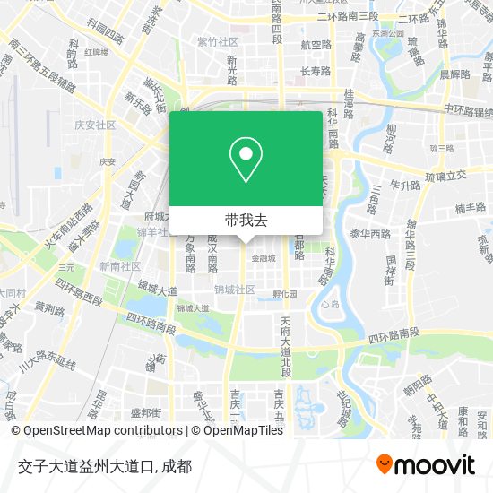交子大道益州大道口地图