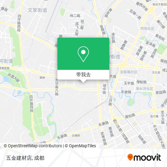 五金建材店地图