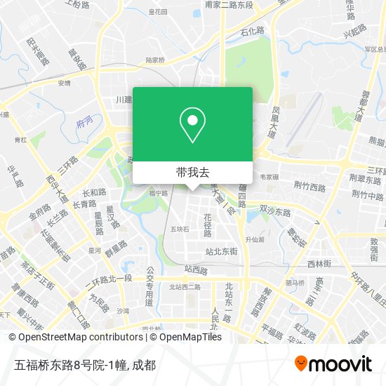 五福桥东路8号院-1幢地图