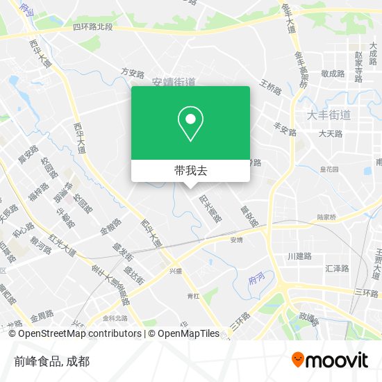 前峰食品地图