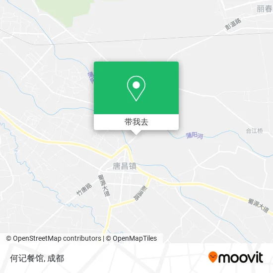何记餐馆地图