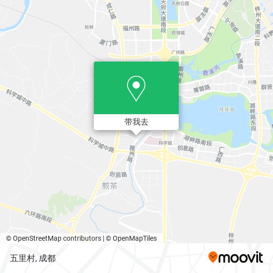 五里村地图