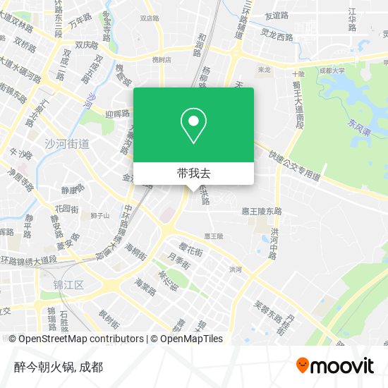醉今朝火锅地图