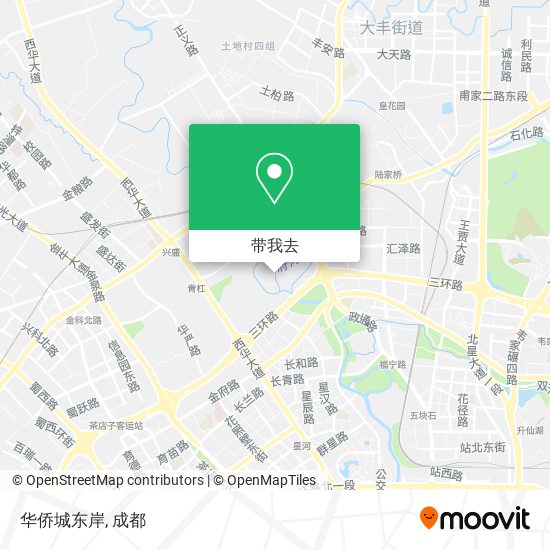 华侨城东岸地图