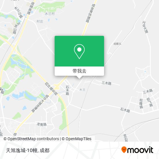 天旭逸城-10幢地图
